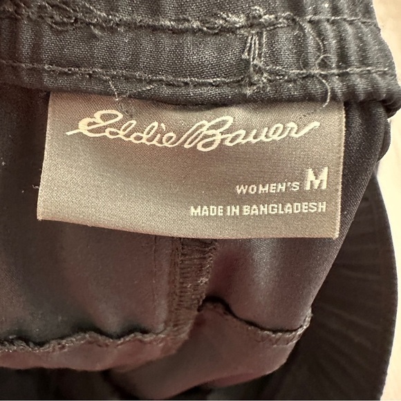 Eddie Bauer size M‎ Traveler pants, lightweight, black, vacation, spring - Picture 8 of 12